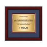 Eco Certificate TexEtch - Mahogany