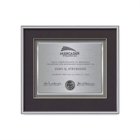 Fenestra Certificate TexEtch - Silver