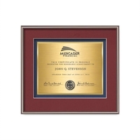 Fenestra Certificate TexEtch - Bronze