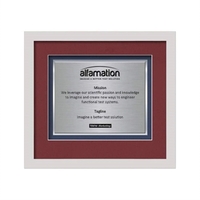 Primrose Certificate TexEtch - White