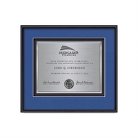 Fenestra Certificate TexEtch - Black