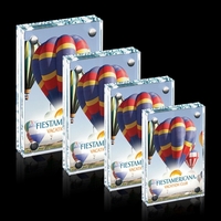 Starfire 4" x 6" award.... from ASI 84592 St Regis Group / Prestige Glass