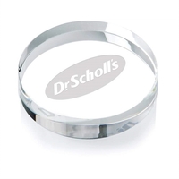 Optical crystal round paperweight.... from ASI 84592 St Regis Group