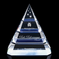 Award - Optical/Blue 9" High.... from ASI 84592 St Regis Group / St Regis