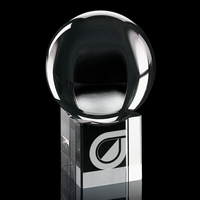 Optical Sphere Award on Cube Base.... from ASI 84592 St Regis Group / St Regis