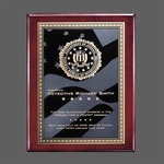 Oakleigh/Stars & Stripes Plaque - Rosewood