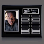 Photo (Vert) P/Plaque - Black/Silver