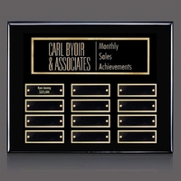 High-Gloss Piano Finish Plaque... from ASI 84592 St Regis Group / St Regis
