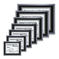 Glass plaque backs, Black / Silver.... from ASI 84592 St Regis Group / St Regis