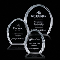 Optical crystal award with molded rope iceberg design.... from ASI 84592 St...