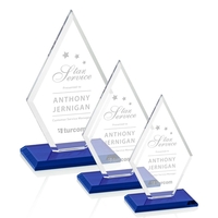 The Tuscany Award features beautiful Starfire Crystal in a diamond shape......