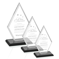 The Tuscany Award features beautiful Starfire Crystal in a diamond shape......