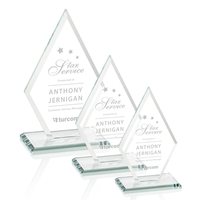 The Tuscany Award features beautiful Starfire Crystal in a diamond shape......