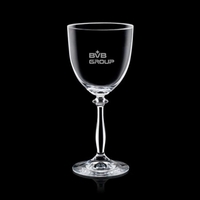 Beautiful Crystalline wine glass with a charming accented stem... from ASI...