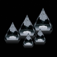 Optical crystal pyramid shape award.... from ASI 84592 St Regis Group / St Regis