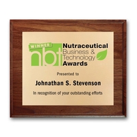 Screenprint Brass - Walnut Cove Edge