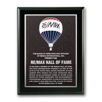 The rich Photocast relief process features a recessed, textured background...