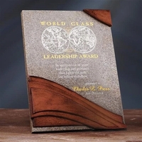 Wall plaque award in moonstone finish.... from ASI 84592 St Regis Group / R S...