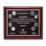 Photocast Plaque - Rosewood