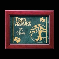 Genuine Green marble mounted in a handsome Rosewood Frame... from ASI 84592...