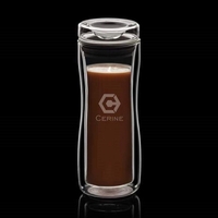 Serve hot or cold beverages without concern in this slim, handle-free... from...