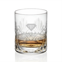 Lead crystal 14 oz. old fashioned glass with an engraving area.... from ASI...