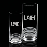 The elegant Dorval Hiball and Cooler features a minimal striped pattern......