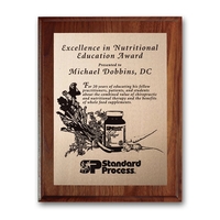 Etch/Oxidized Plaq - Walnut Cove Edge