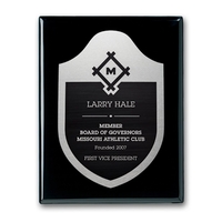 The Etched & Antiqued process creates a soft dark-aged background with......