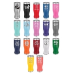 Polar Camel 14oz Stainless Steel Tumbler w/ Clear Lid