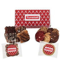 Mailer box of 10 assorted cookies and brownies.... from ASI 71685 Midnite Snax®