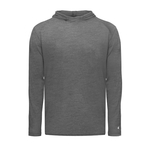 Tri-Blend Surplice Youth Hood Tee