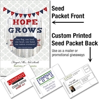 Mailable Seed Packet - Custom Printed Back.... from ASI 46719 Corner Lot...