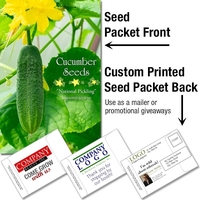 Cucumber - Mailable Seed Packet - Custom Printed
