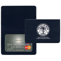 Executive Vinyl Fold Over Card Cases with Two Clear Pockets... from ASI 83770...