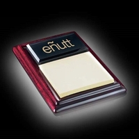 Note pad holder in a combination of ebony and rosewood.... from ASI 84592 St...