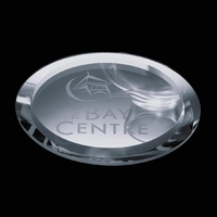 Beautifully structured mirrored coaster that is available in various colors...