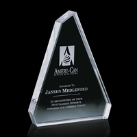 The elegantly beveled Arrowhead award is an optical piece that illuminates......