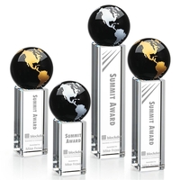 Luz Globe Award - Black/Gold