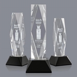 President 3D Award on Base - Black