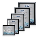 Oakleigh VividPrint™ 3D Plaque - Black/Silver