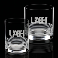 The elegant Dorval On-the-Rocks and Double Old Fashioned features a...