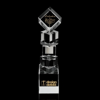 Optic crystal award, 10" x 2.375".... from ASI 84592 St Regis Group /...