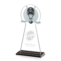 A tall trophy in glass and granite, ideal for recognizing individual... from...