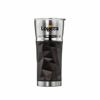 Designer, stainless steel, double wall travel tumbler... from ASI 84592 St...