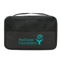 3 poly fabric travel bags enclosed within one another. Perfect for... from...