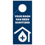 Plastic Door Knob Hanger Full Color Imprint