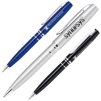 Twist action ballpoint pen with enamel lacquered barrel.... from ASI 79535...