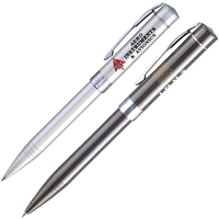 Gun metal, twist action ballpoint pen.... from ASI 79535 Primetime / Primetime