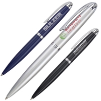 Twist action ballpoint pen with spring pocket clip.... from ASI 79535...